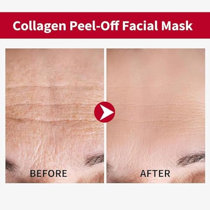 FUIN REAL COLLAGEN FIT, NIGHT WRAPPING MASK WITH 670,000PPM COLLAGEN, COLLAGENS PEEL OFF FACE MASK FOR ELASTICITY, HYDRATING, GLOW, GLASS SKIN, WRAPPING MASK, 50ML - Image 3